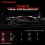 1x Seilzug Feststellbremse Hinterachse beidseitig für Peugeot 206 CC 2D 206 SW 2E Schrägheck