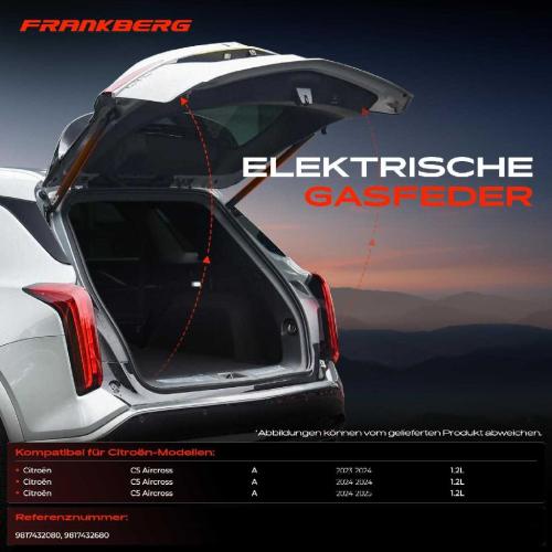 2x Gasfeder Elektrisch Heckklappe Hinten Links und Rechts für Citroën C5 Aircross A Bj ab 2018 Bild 2x Gasfeder Elektrisch Heckklappe Hinten Links und Rechts für Citroën C5 Aircross A Bj ab 2018