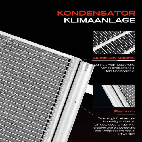 Frankberg 1x Kondensator Klimaanlage für Citroen Berlingo EC Opel Combo Vivaro C Bild Frankberg 1x Kondensator Klimaanlage für Citroen Berlingo EC Opel Combo Vivaro C