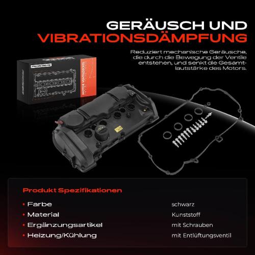 1x Ventildeckel Zylinderkopfhaube für Peugeot 208 308 RCZ Citroën DS3 DS4 DS5 Bild 1x Ventildeckel Zylinderkopfhaube für Peugeot 208 308 RCZ Citroën DS3 DS4 DS5