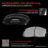 4x Bremsbel&auml;ge Vorderachse f&uuml;r Chrysler Grand Voyager V Dodge Caravan Fiat Freemont Lancia MPV VW Routan