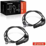 Frankberg 2x ABS Sensor Hinterachse beidseitig für VW Corrado Golf II Jetta Passat Variant Seat Toledo I 1983-1999