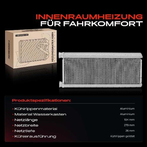 1x Wärmetauscher Innenraumheizung für Citroën Berlingo Opel Peugeot DS Vauxhall Bild 1x Wärmetauscher Innenraumheizung für Citroën Berlingo Opel Peugeot DS Vauxhall