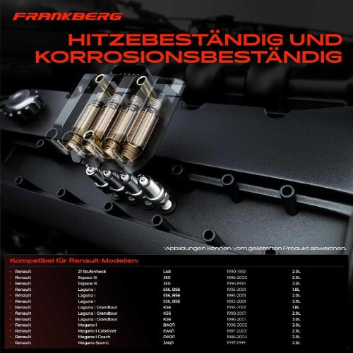 Frankberg 2x Zündmodul Zündspule für Renault 21 Stufenheck Espace III Laguna I Grandtour Megane Cabriolet Coach Scenic Bild Frankberg 2x Zündmodul Zündspule für Renault 21 Stufenheck Espace III Laguna I Grandtour Megane Cabriolet Coach Scenic