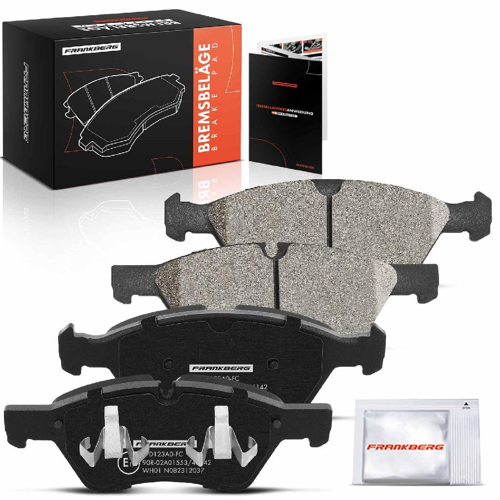 Frankberg 4x Bremsbel ge Vorderachse f r Mercedes-Benz W211 S211 X164 W164 V251 W251 2003-2012