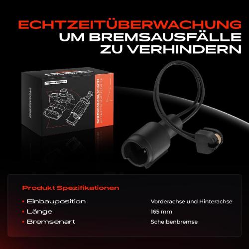 1x Warnkontakt Bremsbelagverschleiß Vorderachse oder Hinterachse für BMW 3er E21 5er E12 E28 6 E24 7 E23 Bild 1x Warnkontakt Bremsbelagverschleiß Vorderachse oder Hinterachse für BMW 3er E21 5er E12 E28 6 E24 7 E23