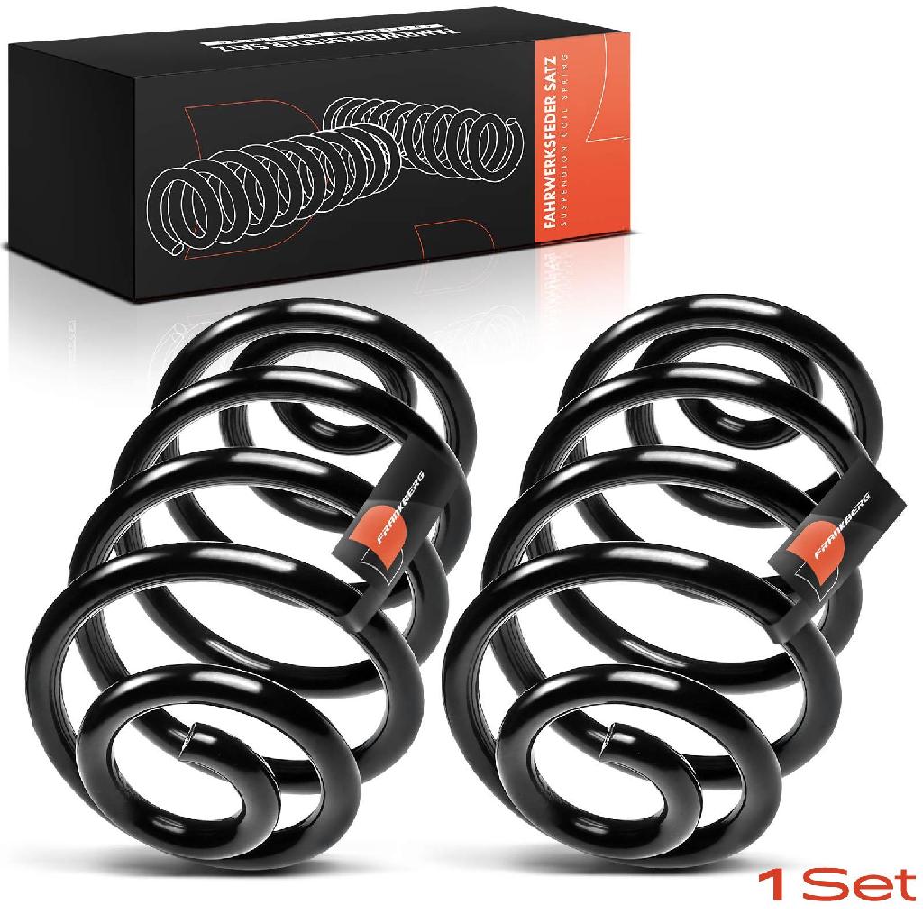Frankberg 2x Fahrwerksfeder Hinterachse für BMW 3er Cabriolet E30 1.8L 2.0L 2.5L 1985-1993