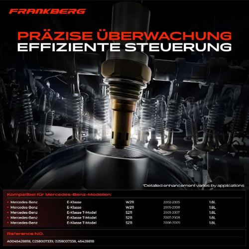 1x Lambdasonde Regelsonde Vor Katalysator für Mercedes-Benz E-Klasse W211 T-Model S211 1.8L Bild 1x Lambdasonde Regelsonde Vor Katalysator für Mercedes-Benz E-Klasse W211 T-Model S211 1.8L