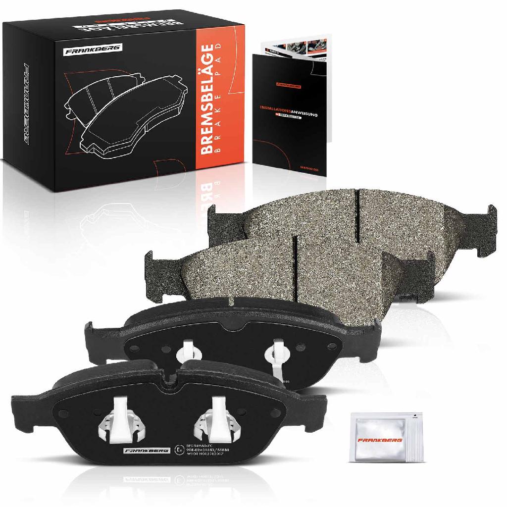4x Bremsbeläge Vorderachse für Audi A6 Allroad Avant A7 Sportback A8 4G2 4GC 2009-2018