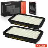 2x Luftfilter Filtereinsatz für Suzuki Liana ER RH 1.6 Swift 3 EZ 1.3-1.6