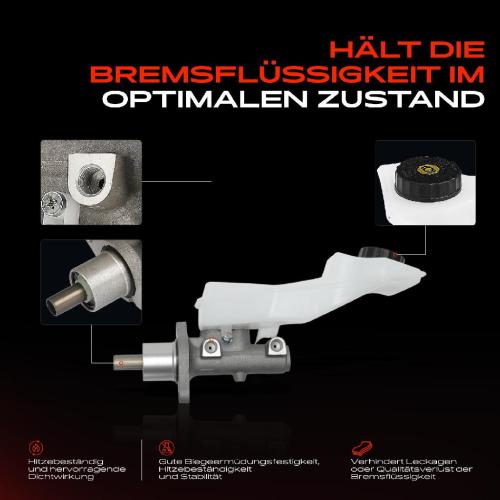 1x Hauptbremszylinder Bremszylinder für Mazda 3 BL BK Ford C-Max Focus II 2.0L Bild 1x Hauptbremszylinder Bremszylinder für Mazda 3 BL BK Ford C-Max Focus II 2.0L