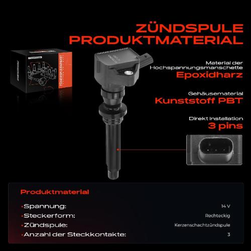 1x Zündmodul Zündspule für Jaguar F-Pace F-Type Cabriolet Coupe XE XF Sportbrake XJ XK 3.0L 5.0L Bj ab 2009 Bild 1x Zündmodul Zündspule für Jaguar F-Pace F-Type Cabriolet Coupe XE XF Sportbrake XJ XK 3.0L 5.0L Bj ab 2009