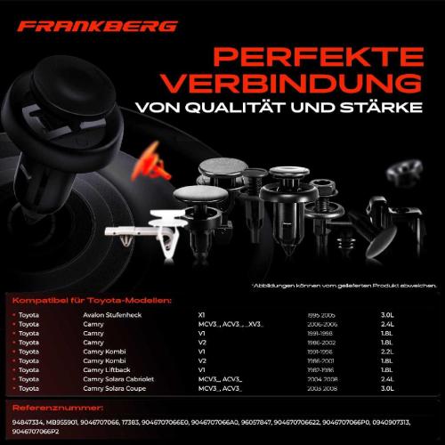 10x Befestigungsclips Kühlergrill Stoßstange Türverkleidung für Toyota Camry Celica Corolla Bild 10x Befestigungsclips Kühlergrill Stoßstange Türverkleidung für Toyota Camry Celica Corolla