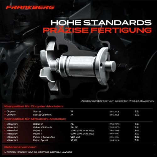 1x Wasserpumpe Kühlwasserpumpe für Mitsubishi Pajero 2 V2W V3W V2C Chrysler Stratus Bild 1x Wasserpumpe Kühlwasserpumpe für Mitsubishi Pajero 2 V2W V3W V2C Chrysler Stratus