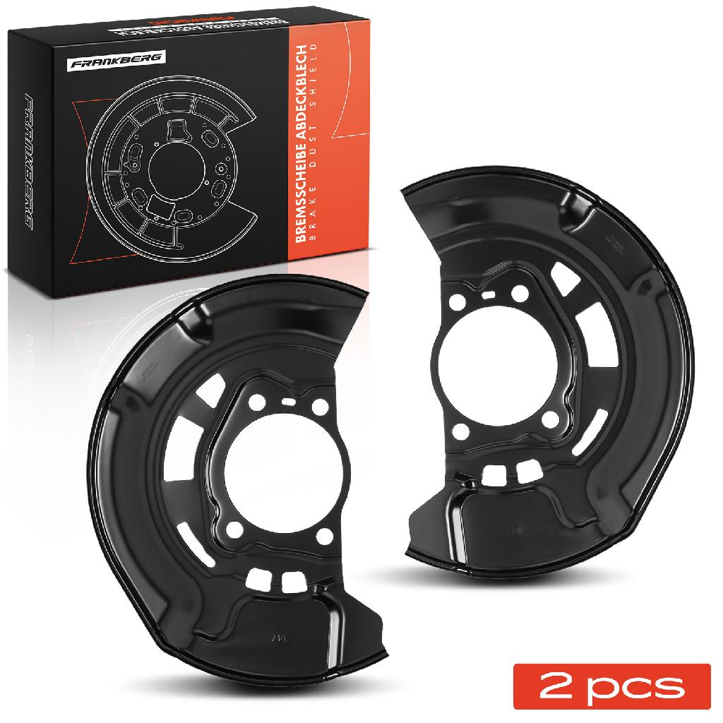 2x Ankerblech Bremsscheibe Vorderachse Beidseitig für Toyota Auris Corolla E15 Mirai JPD1 Prius RAV 4