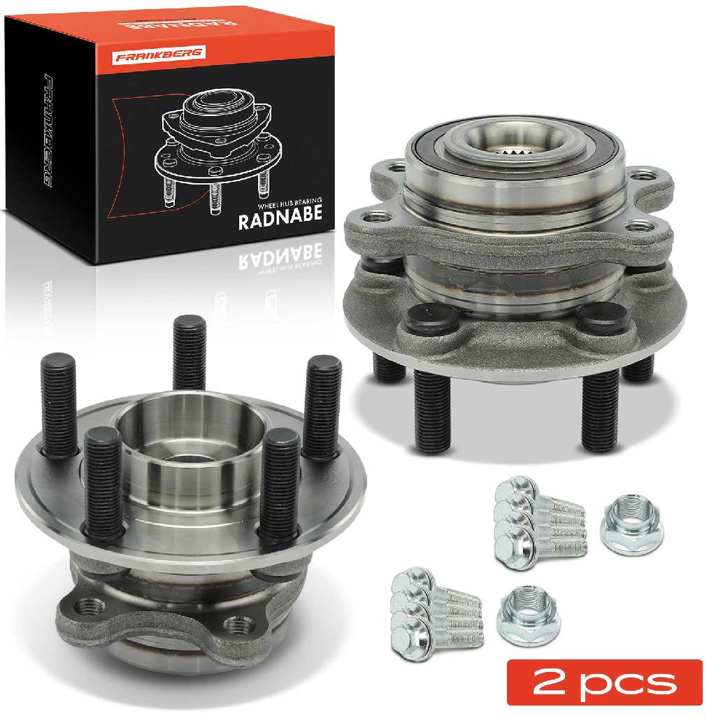 Frankberg 2x Radnabe Radlagersatz Vorderachse beidseitig für Ford Galaxy MK III Van S-Max FORD USA Edge Bj ab 2015