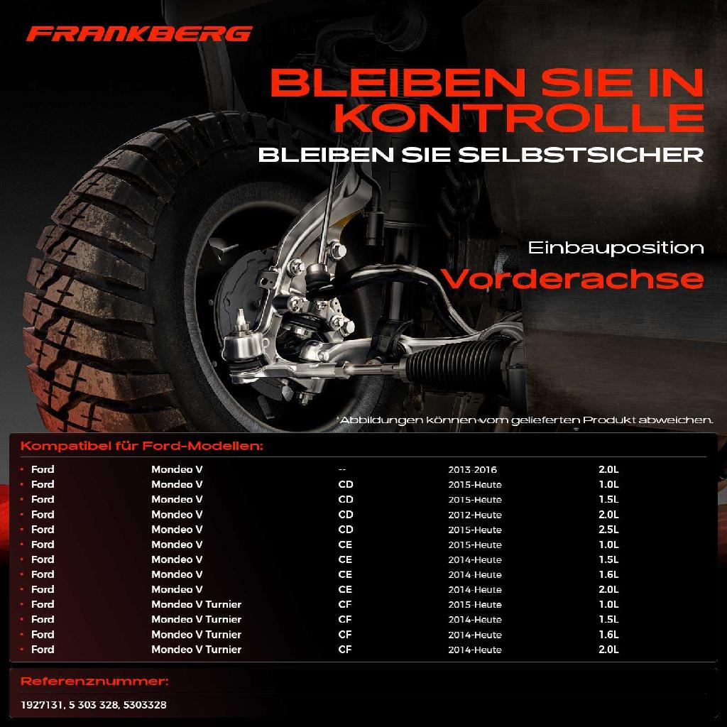 1x Querlenker Vorderachse für Ford Mondeo V Schrägheck Stufenheck Turnier 1.5L 1.6L 2.0L 2.5L Bj ab 2012