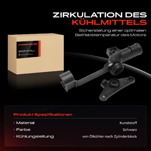 1x Kühlerschlauch Kühlmittelrohrleitung Kühlwasserrohr für Mercedes-Benz W203 S203 Bild 1x Kühlerschlauch Kühlmittelrohrleitung Kühlwasserrohr für Mercedes-Benz W203 S203