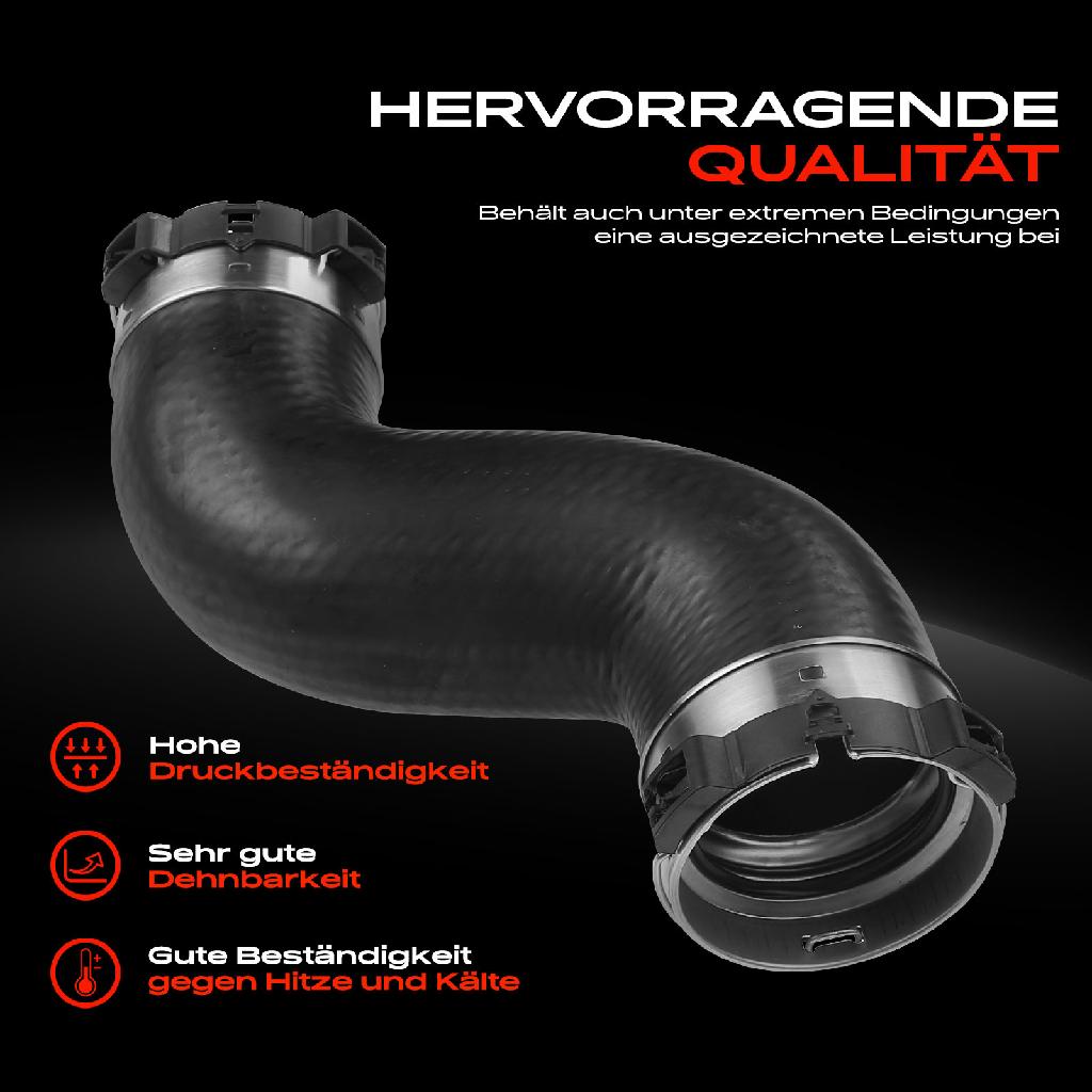 1x Kühlerschlauch Turboschlauch für Mercedes-Benz Viano W639 Vito Bus Vito/Mixto Kasten 2.1L 2010-2014