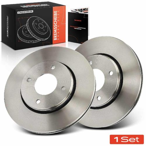 2x Bremsscheiben Vorderachse für Mitsubishi Colt CZC Cabriolet VI Smart Forfour 2005-2012 Bild 2x Bremsscheiben Vorderachse für Mitsubishi Colt CZC Cabriolet VI Smart Forfour 2005-2012