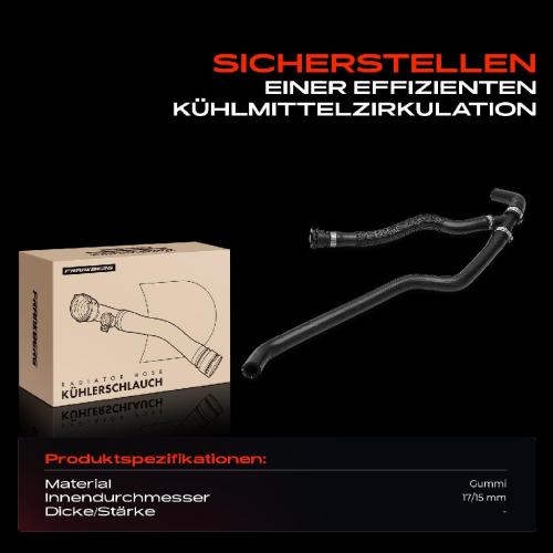 1x Kühlerschlauch Kühlwasserschlauch für BMW X3 E83 2.5L 3.0L 2006-2010 Bild 1x Kühlerschlauch Kühlwasserschlauch für BMW X3 E83 2.5L 3.0L 2006-2010