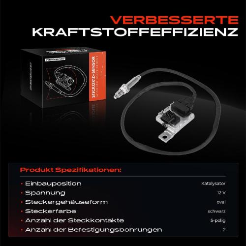 1x Nox Sensor Nitrogen Oxide Lamdasonde Katalysator für Audi Q7 4MB 4MG 4MQ 3.0L 2015-2019 Bild 1x Nox Sensor Nitrogen Oxide Lamdasonde Katalysator für Audi Q7 4MB 4MG 4MQ 3.0L 2015-2019