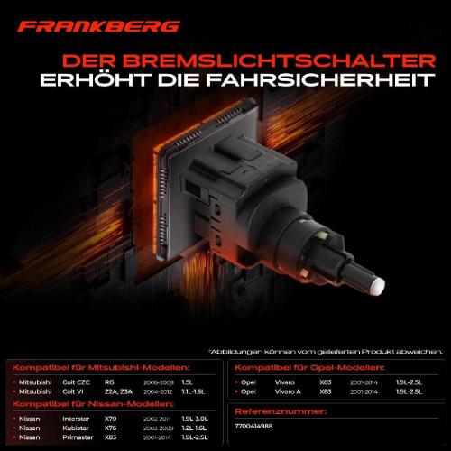 1x Bremslichtschalter für Opel Movano Vivaro A Renault Clio Espace Kangoo Laguna Bild 1x Bremslichtschalter für Opel Movano Vivaro A Renault Clio Espace Kangoo Laguna