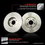 2x Bremsscheiben Vorderachse für Hyundai iX55 3.0L 3.8L 2008-2012