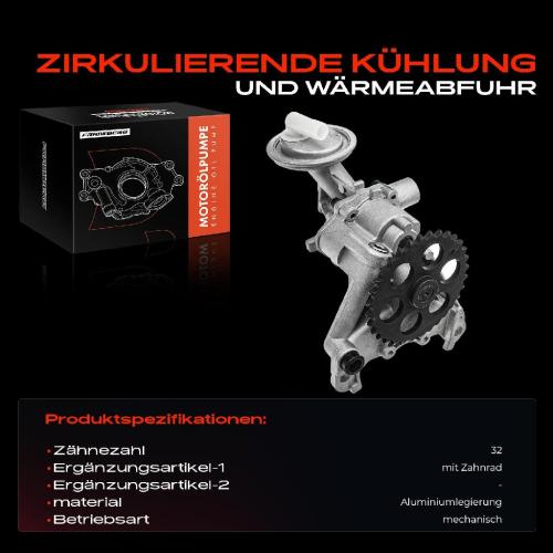 Frankberg 1x Ölpumpe für VW Polo 80 Golf II III IV Jetta II Vento 1H2 Seat Ibiza II Bild Frankberg 1x Ölpumpe für VW Polo 80 Golf II III IV Jetta II Vento 1H2 Seat Ibiza II