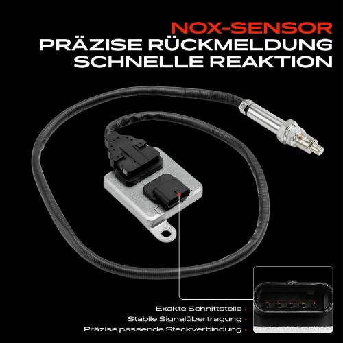 1x Nox Sensor Nitrogen Oxide Lamdasonde vor SCR-Katalysator für Mercedes-Benz W205 S205 C218 X218 X164 W166 W164 V221 W221 Bild 1x Nox Sensor Nitrogen Oxide Lamdasonde vor SCR-Katalysator für Mercedes-Benz W205 S205 C218 X218 X164 W166 W164 V221 W221