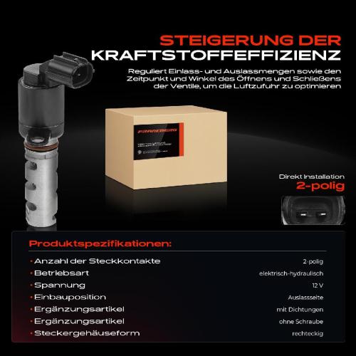 1x Steuerventil Nockenwellenverstellung für Hyundai Accent III MC KIA Rio II JB Bild 1x Steuerventil Nockenwellenverstellung für Hyundai Accent III MC KIA Rio II JB