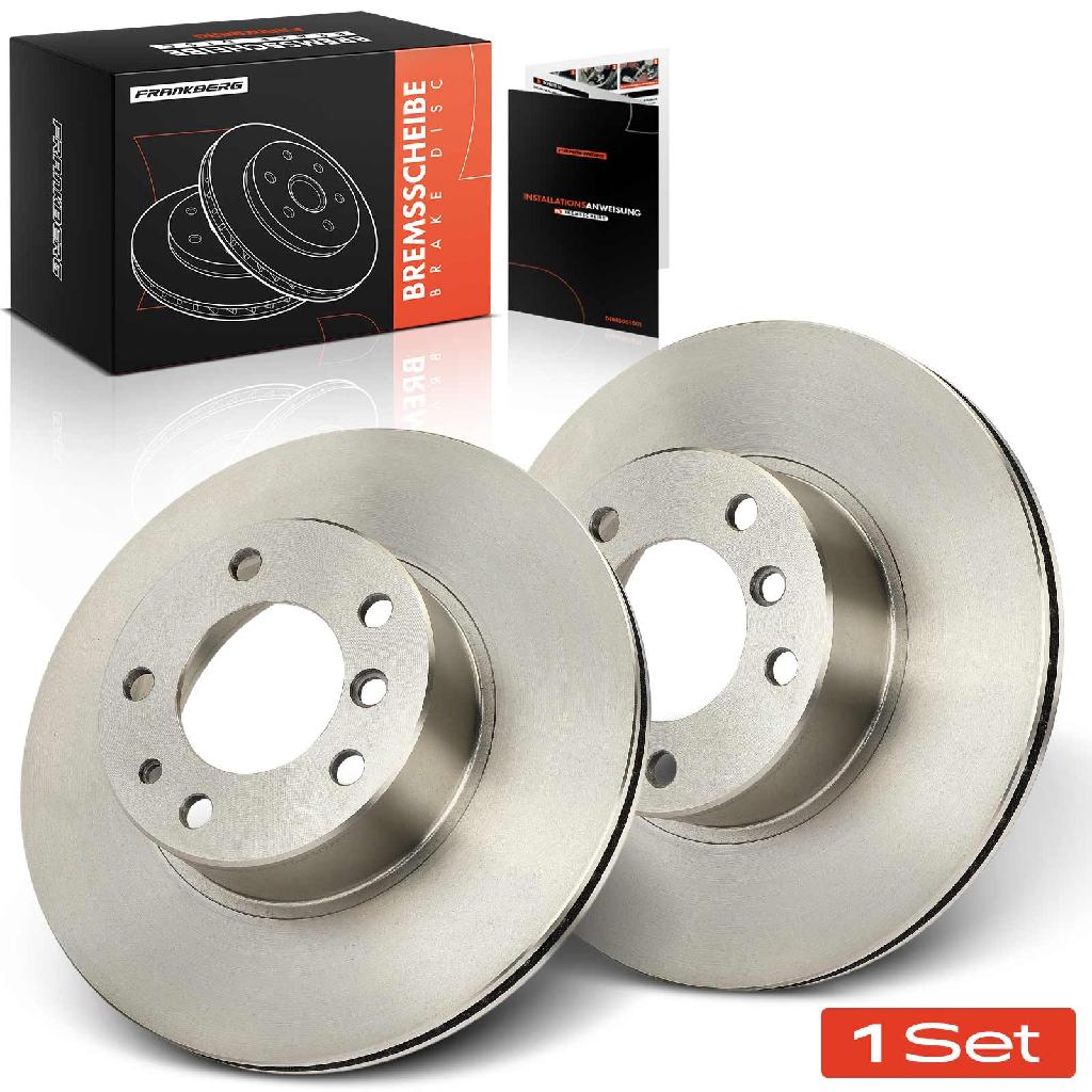 2x Bremsscheiben Vorderachse für BMW 5er Touring E34 7er E32 2.0L-3.0L 1987-11996 1987-1996