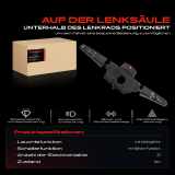 1x Kombischalter Lenkstockschalter für VW Transporter IV LT 28-46 II Mercedes-Benz W638 B904 B903