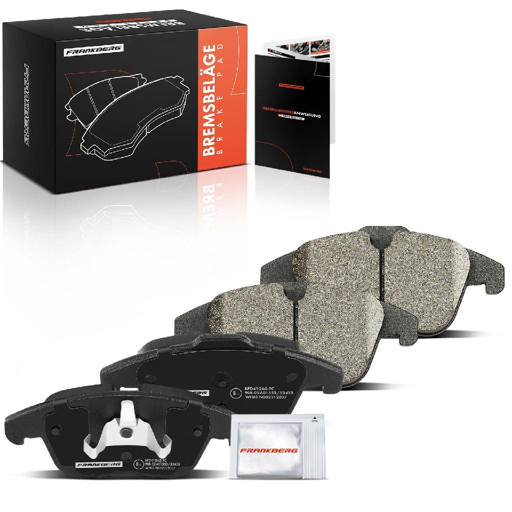 4x Bremsbeläge Vorderachse für Peugeot 207 SW 208 3008 Van 307 Break CC Kasten/Kombi 308 5008 RCZ