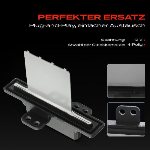 1x Widerstand Vorwiderstand Gebläsemotor für Nissan Almera I N15 Primera P11 WP11 Bild 1x Widerstand Vorwiderstand Gebläsemotor für Nissan Almera I N15 Primera P11 WP11