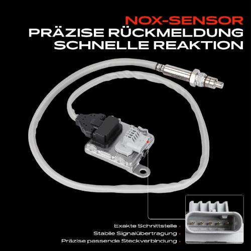 1x Nox Sensor Nitrogen Oxide Lamdasonde Katalysator für Citroën C4 Opel Vivaro C Peugeot 308 II DS Bild 1x Nox Sensor Nitrogen Oxide Lamdasonde Katalysator für Citroën C4 Opel Vivaro C Peugeot 308 II DS
