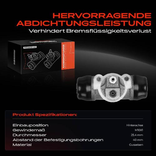 1x Radbremszylinder Hinten für Toyota Hiace III IV Land Cruiser Modell F 4 Runner Bild 1x Radbremszylinder Hinten für Toyota Hiace III IV Land Cruiser Modell F 4 Runner