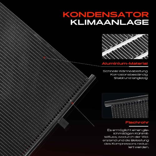 1x Kondensator Klimaanlage für BMW X3 E83 Cabriolet 2.0L-3.0L Bild 1x Kondensator Klimaanlage für BMW X3 E83 Cabriolet 2.0L-3.0L