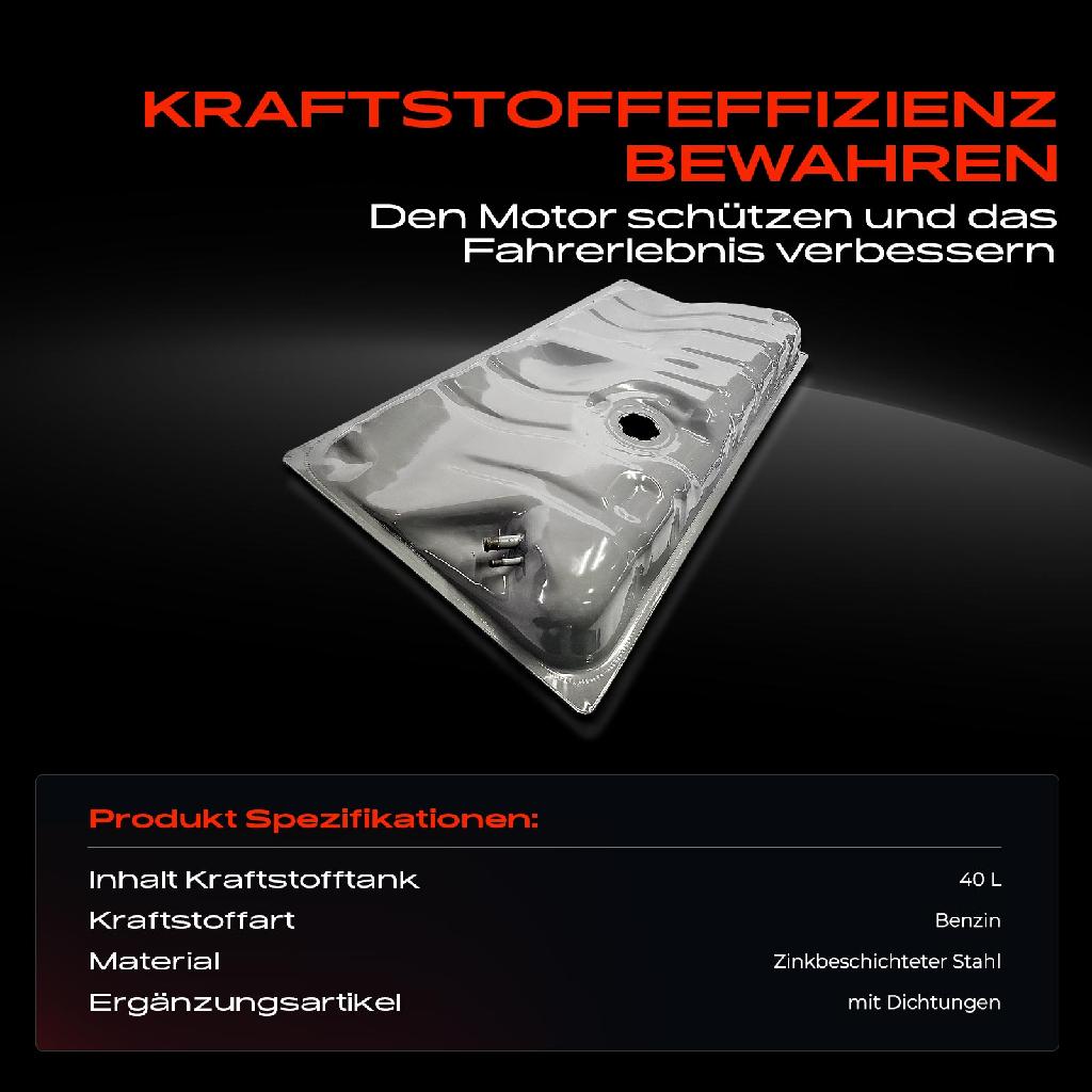 1x Kraftstofftank Kraftstoffbehälter für VW Golf Jetta Scirocco 1.1L-1.8L
