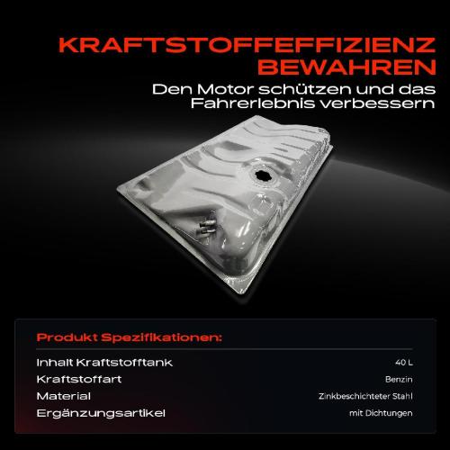 Frankberg 1x Kraftstofftank Kraftstoffbehälter für VW Golf Jetta Scirocco 1.1L-1.8L Bild Frankberg 1x Kraftstofftank Kraftstoffbehälter für VW Golf Jetta Scirocco 1.1L-1.8L