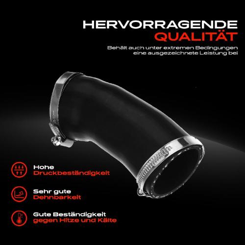 Frankberg 1x Kühlerschlauch Turboschlauch für VW Golf Alltrack VII Variant Audi A1 Sportback A3 Cabriolet Seat Skoda Bild Frankberg 1x Kühlerschlauch Turboschlauch für VW Golf Alltrack VII Variant Audi A1 Sportback A3 Cabriolet Seat Skoda