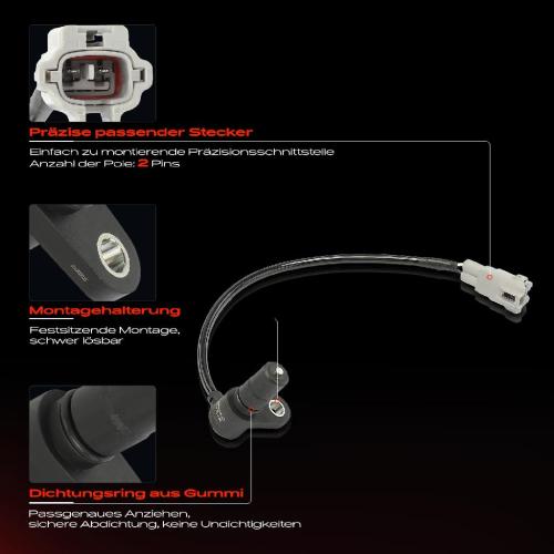 1x Kurbelwellensensor Impulsgeber für Toyota Aygo KGB1 Yaris KSP13 P9 Citroën C1 Peugeot 107 1.0L Bild 1x Kurbelwellensensor Impulsgeber für Toyota Aygo KGB1 Yaris KSP13 P9 Citroën C1 Peugeot 107 1.0L