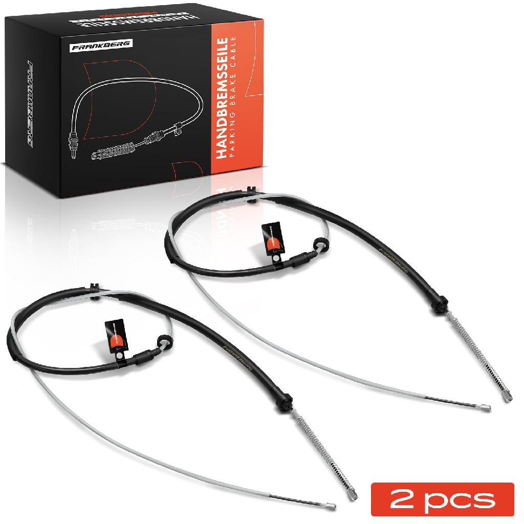 2x Seilzug Feststellbremse Hinterachse beidseitig für Renault Twingo Smart Forfour