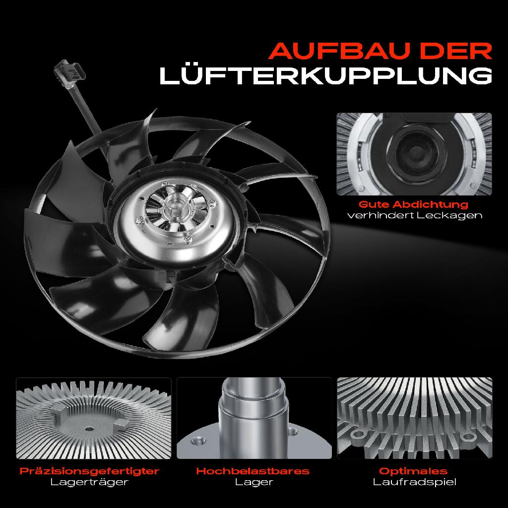 1x Lüfterkupplung Kühlerlüfte für Land Rover Range Rover III IV Sport Defender