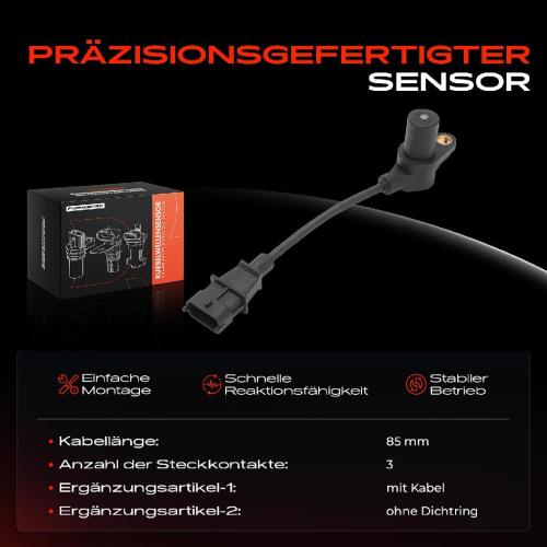 1x Kurbelwellensensor Impulsgeber für KIA Sorento I JC 2.5L 2002-2009 Bild 1x Kurbelwellensensor Impulsgeber für KIA Sorento I JC 2.5L 2002-2009