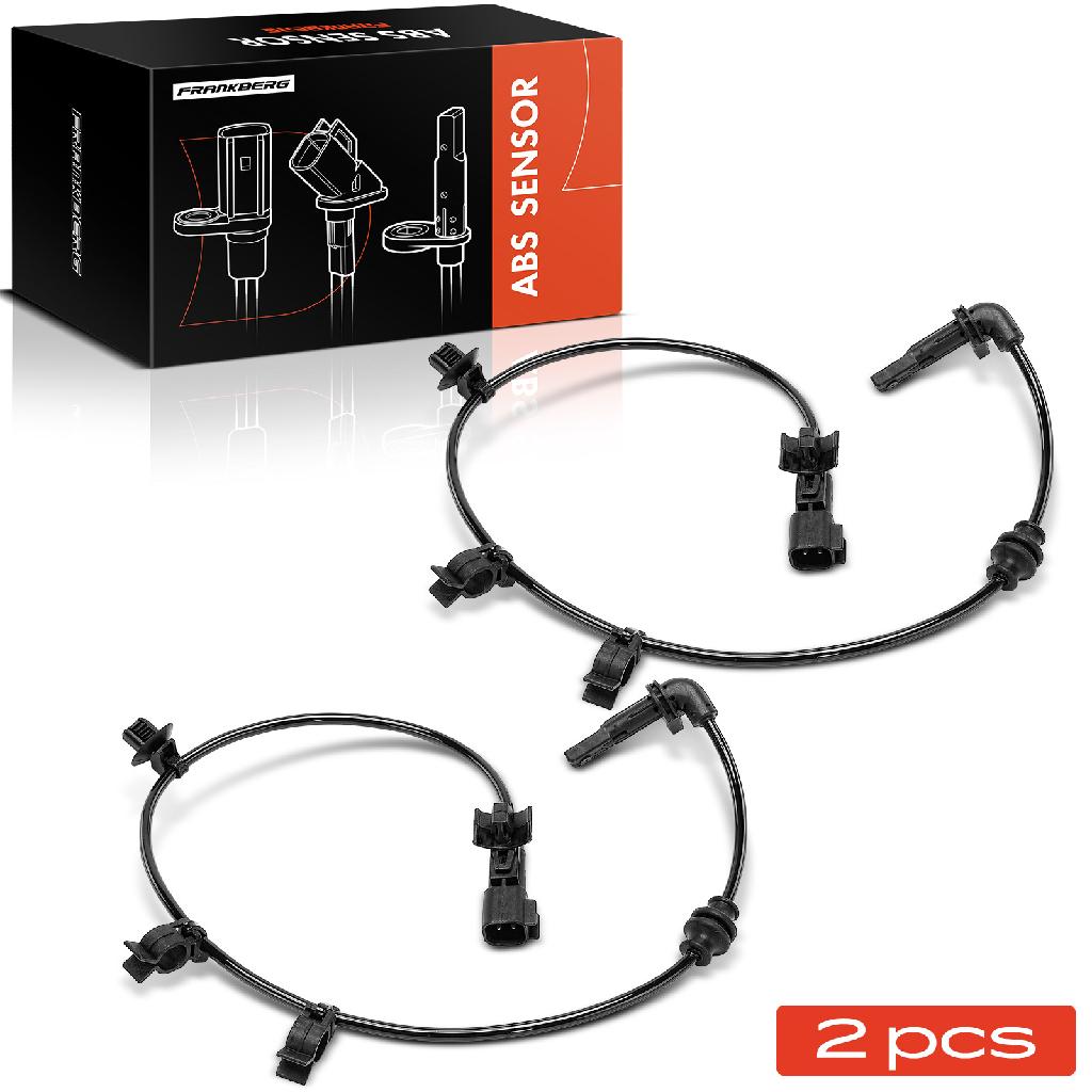 Frankberg 2x ABS Sensor Hinterachse beidseitig für Opel Zafira Tourer C Van Vauxhall MK III 1.4L Bj ab 2011