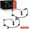 Frankberg 2x ABS Sensor Hinterachse beidseitig für Opel Zafira Tourer C Van Vauxhall MK III 1.4L Bj ab 2011