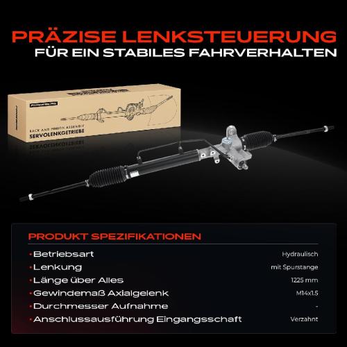 Frankberg 1x Lenkgetriebe Servolenkgetriebe für VW Golf II Jetta II 19E Corrado Seat Toledo I 1L Bild Frankberg 1x Lenkgetriebe Servolenkgetriebe für VW Golf II Jetta II 19E Corrado Seat Toledo I 1L