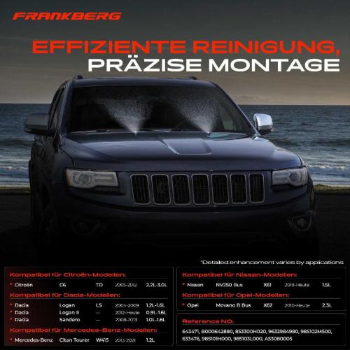 1x Waschwasserpumpe Scheibenreinigung Vorne für Citroën GFK GJK MF M C-Elysee DD Bild 1x Waschwasserpumpe Scheibenreinigung Vorne für Citroën GFK GJK MF M C-Elysee DD