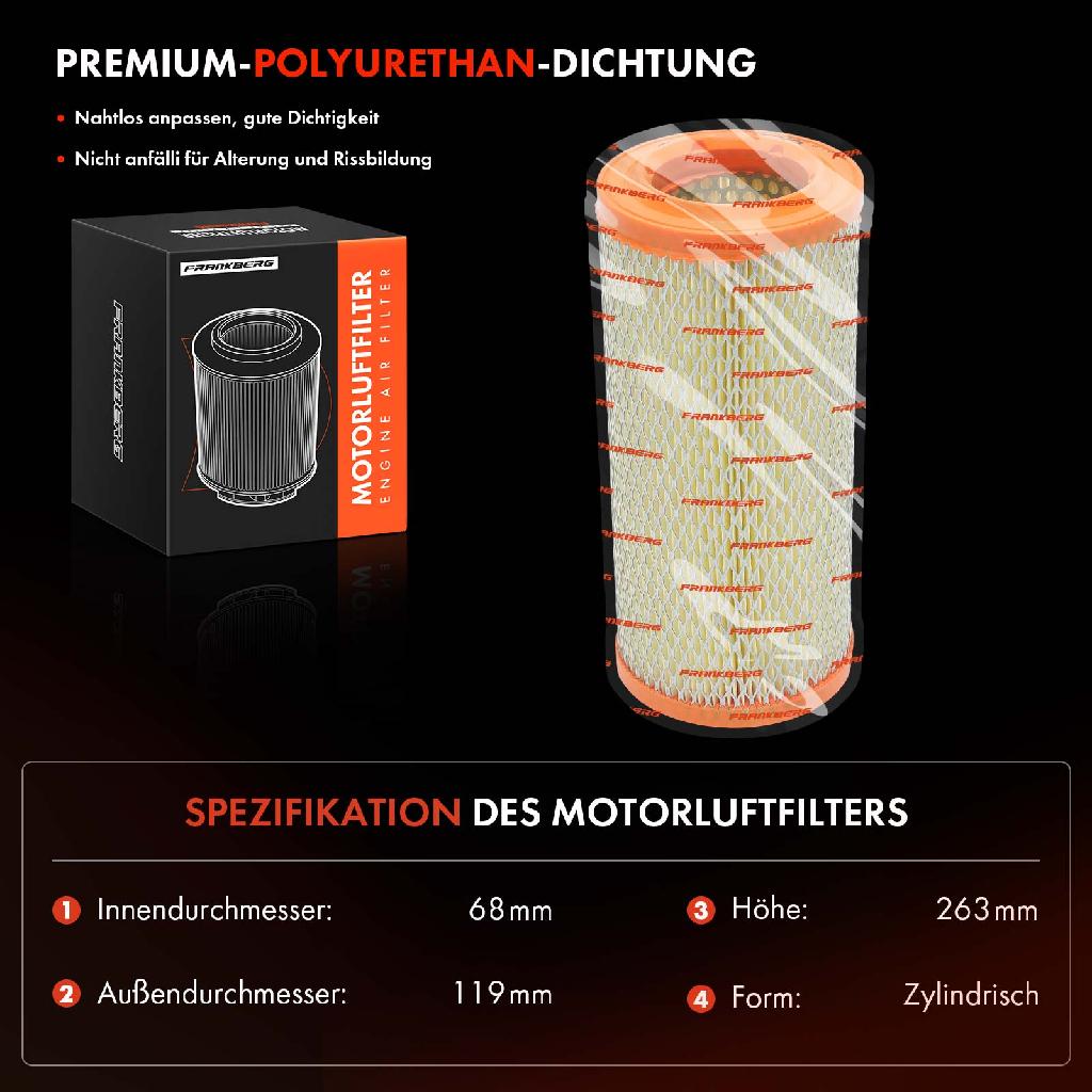 2x Luftfilter Filtereinsatz für VW Polo Lupo Audi A2 Seat Arosa 1.2 1.4 1.6 1.9